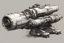 Placeholder: sketch, scifi torpedo artillery cellphone gadget hawken detailed,