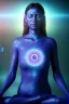 Placeholder: meditation, third eye, universe, fourth dimension, fractal, realistic, 8k, high quality, extreme detail, symmetrical, chakra, human