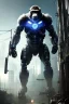 Placeholder: Cybernetic Robot Gorilla, post-apocalyptic in a cyberpunk city, realistic, intriacte detail, sci-fi fantasy style, volumetric lighting, particales,highly detailed,cinamatic, deep