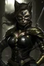 Placeholder: Cat woman warrior