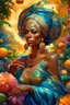 Placeholder: A very beautiful African woman in the garden? unusual flowers, very cute, smooth, active sequins, elegant fantasy, intricate, 8k, oil on canvas, beautiful, high detail, fantastic view, hyperrealistic, over-detailed, clear quality, colorful, artgerm, Alphonse Mucha, Catherine Abel. Catherine Welz Stein. Dmitry Vishnevsky. Gustav Klimt, R. Giger. Jacek Yerka. Josephine Wall, Carrie Ann Baade