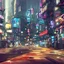 Placeholder:  realistic Cyberpunk city streets