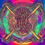 Placeholder: Dimethyltryptamine Demons Tentacles Psychedelic Mind