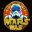 Placeholder: logo with only the letters 'STAR WARS', intricate