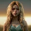 Placeholder: Shakira, artist, 30 years old, Realistic image, waist up portrait, eyes make up, perfect, glow, circle iris. concept art, smooth, unreal engine 5, god lights, ray tracing, RTX, lumen lighting, ultra detail, volumetric lighting, 3d, finely drawn, high definition, 4k.