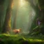 Placeholder: Mythical forest glade, unicorn, fairytale, 8k