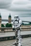 Placeholder: star wars stormtrooper in budapest