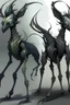 Placeholder: while changelings can look like anyone, they do have a true form. A changeling in their natural form looks rather like a doppelganger, with a lesser resemblance to a regular humanoid in comparison to a human, they appear faded and lacking detail or as if unfinished or vaguely depicted yet still striking. They appeared to have a gray and gauzy additional layer of skin all over their bodies. Their skin tone is pale, either white or light gray, and their hair is thin and fair, most commonly a light