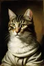 Placeholder: Partret of a cat calicó by Rembrandt