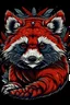 Placeholder: red panda tribal