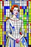 Placeholder: rtrait of a beautiful bride by James Gurney and Mondrian