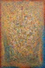 Placeholder: You are a direct fracal of god; a painting with an admixture of Paul Klee and Hundertwasser