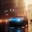 Placeholder: Cyberpunk,police car in night city on the rain unreal engine 5, octane render,cinema4d, dynamic lighting, 8k, redshift render, highly, hyperrealism ultra realistic, hyper realistic.