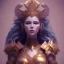 Placeholder: badass female goddess of war, very beautiful figure,tilt shift blur, wearing, feminine,outpainting,upscale image, object shadow,extraordinary, sharp focus,macro lens,intricate filigree metal design, full body portrait, cinematic, unreal engine 5, 8k, hyper realistic. Volumetric lighting, unreal engine 5 ,hyper elegant,hyperphotorealistic, epic composition,cinematic lighting, hyperphotomaximalist, masterpiece,epic composition, ,Glim lighting