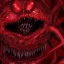 Placeholder: red, tentacles, a lot of eyes, teeth, monster, horror, blood, huge, scary, hyperrealism, gore, masterpiece, expert, volumetric lighting, deformed, sharp focus, 8K