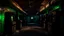 Placeholder: desolate dark arcade, horror, no humans