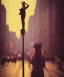 Placeholder: Statue of Queen of photography. Cute blonde woman. Photographer in golden crown. Standing on the street. Big camera in her hand. hyperdetailed, photorealistic, trending on artstation, greg rutkowski, beksinski, kodachrome, lomography, golden hour, bokeh, volumetric light