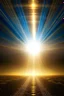 Placeholder: Immagine di un sole in mezzo al cielo, i raggi del sole formano un testo in mezzo al cielo( il testo formato dai raggi del sole in mezzo al cielo, JUANKYLLUMINATO, il testo lo voglio scritto in alfabeto morse