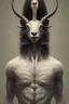 Placeholder: award winning portrait of a male anthropomorphic goat long black hair. character design by cory loftis, fenghua zhong, ryohei hase, ruan jia , unreal engine 5, artistic lighting, highly detailed, photorealistic, fantasy,