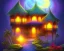 Placeholder: mystical house on a hot tropical island, fantasy art,