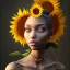 Placeholder: Black skin, pixie, moonlight, sunflower