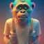 Placeholder: Mystery gorillaz 2-d,Ambiance dramatique, dramatic lighting, volumetric lighting, concert background, hyperrealisme, 8k, high quality, lot of details, fit within portrait