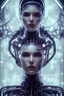 Placeholder: cyberpunk, head, women, portrai, open mouth, perfect skin, tron, cyborg , perfekt, real, dream, hr giger