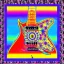 Placeholder: JIMI HENDRIX PEACE electric guitar PEACE psychedelic hippie trippy acid LSD PEACE GUITAR peacesign HIPPIE FLAG '60s Pop Artist Peter Max