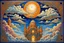 Placeholder: painting of cloud with filigree moon, very cloudy sky, in the style of emily balivet, precise, detailed architecture paintings, colorful dreams, james c. christensen, spectacular backdrops, psychedelic color schemes, rui palha painting of cloud with moon sky, in the style of emily balivet, precise, detailed architecture paintings, colorful dreams, james c. christensen, spectacular backdrops, psychedelic color schemes, rui palha" Modifiers: elegant extremely detailed intricate very attractive bea