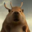 Placeholder: capybara warrior, buff, armor, cowl