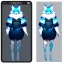 Placeholder:  a fox fursona, well drawn, 8k, high quality, realistic, masterfully drawn, fur, furry, fursona reference sheet, in frame, full body portrait, anthropomorphic, screen for a face, cyberpunk, backlighting, soft coloring, pastel coloring