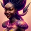 Placeholder: Portrait of black woman pikachu, smiling, sango fantasy, fantasy magic, intricate, sharp focus, illustration, lot's of grain on the skin, tribal tatoos,highly detailed, digital painting, concept art, matte, masterpiece, one head, high key lighting, volumetric light high details psychedelic background