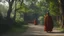 Placeholder: Buddha monk The king embarks on his journey to the monastery, where he sits in silence, observes nature, and confronts internal challenges.4k