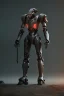 Placeholder: dark armor robot ai soldier mech dystopian scary gladiator predator