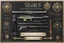 Placeholder: Collector edition of a Sears catalogue special warzone: the Malleus Maleficarum weapon collection by Colt, Smith and Wesson