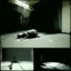 Placeholder: Minimal abstract oil paintings of a desolate 1960s carpark. Illuminated by a spotlights. On the floor are concrete fragments and road markings . In the dark mysterious style of Justin Mortimer and Francis Bacon.