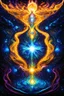 Placeholder: cosmic exhale; neo-surrealistic optical art