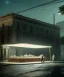 Placeholder: Scene, realistic image, panic people running and screaming, retro futuristic, Edward Hopper style, smooth, unreal engine 5, god lights, ray tracing, RTX, lumen lighting, ultra detail, volumetric lighting, 3d.