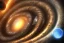 Placeholder: spiral, black hole, planets