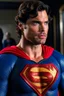 Placeholder: tom welling in a superman suit from the movie man of steel