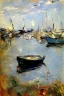 Placeholder: Berthe Morisot, boats