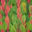 Placeholder: a highly detailed painting of Calathea flowers, seamless pattern, pop surrealism, high resolution, oil on canvas