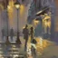 Placeholder: in the shadows romantic mood without people impressionist style