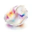 Placeholder: Vibrant Watercolor Sea shell Clip Art, realistic, white background, high definition, 8K, isolated white background, cinematic lighting effect, charming, bokeh, digital painting, soft lighting, , 4K resolution, isometric style, photorealistic rendering, highly detailed clean, vector image, photorealistic masterpiece, professional photography, simple space backdrop, flat white background