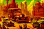 Placeholder: Cars and vehicles, steampunk sci-fi City, Chromolithography, weird, cinematic, psychedelic tableaux art, extremely detailed, high resolution, creative