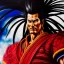 Placeholder: Ultra detailed fullbody Portrait in oil on canvas of Haohmaru (Samurai Shodown) ,intense stare,extremely detailed digital painting, extremely detailed face,crystal clear Big eyes,with full head inside portrait, mystical colors ,perfectly centered image, perfect composition, rim light, beautiful lighting,masterpiece,8k, stunning scene, raytracing, anatomically correct, in the style of robert e howard and Ken Kelley and Ohrai Noriyoshi and Simon Bisley and tomzj1