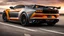 Placeholder: Lamborghini mustang , desktop wallpaper, 4K rear view, center
