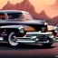 Placeholder: fullbody Drawing of '1948 Tucker Torpedo',intricate detail,by andrea bonelli,Kilian Eng,Ohrai,evan lee,three quarters view, toned colors,16k