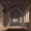 Placeholder: on old church interior full with people, scary, steam punk, realistic, made in octane, cinematic, ultra-realistic, extremely detailed octane rendering, 8K, VRAY Super Real ar 2:3, dof photorealistic futuristic 50mm lens hard lighting dark gray tintype photograph, realistic lighting, sepia color