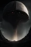 Placeholder: A huge alien spaceship in the abyss of space